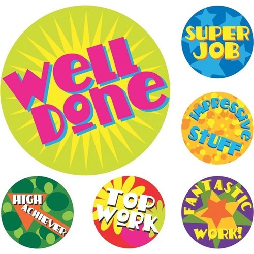 Avery Merit Stickers Aussie Art Pack of 96 Flatpack